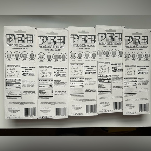 POKEMON PEZ COMPLETE SET - Picture 2 of 2
